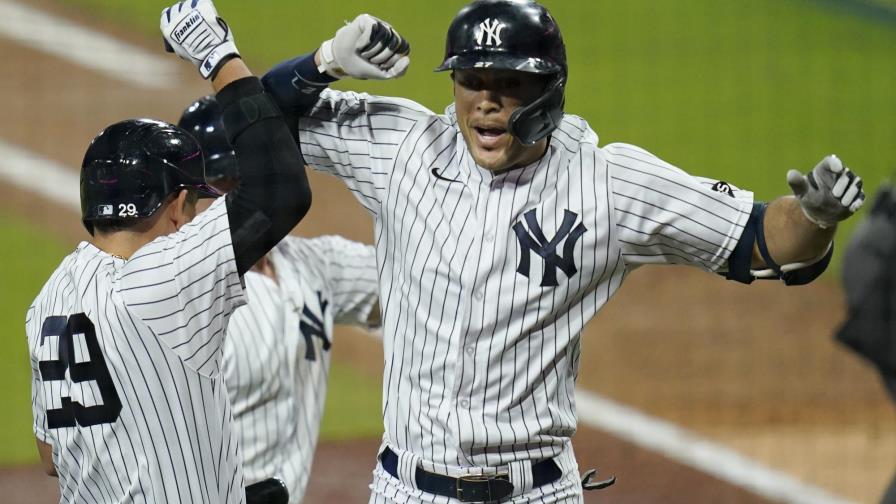 Stanton la sacó y fija récord con racha de jonrón en los Yanquis