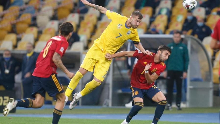 Ucrania y Suiza sorprenden a España y Alemania en Liga de Naciones