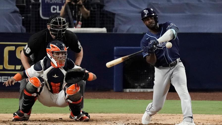 Novato cubano Randy Arozarena en la gloria sin previo aviso