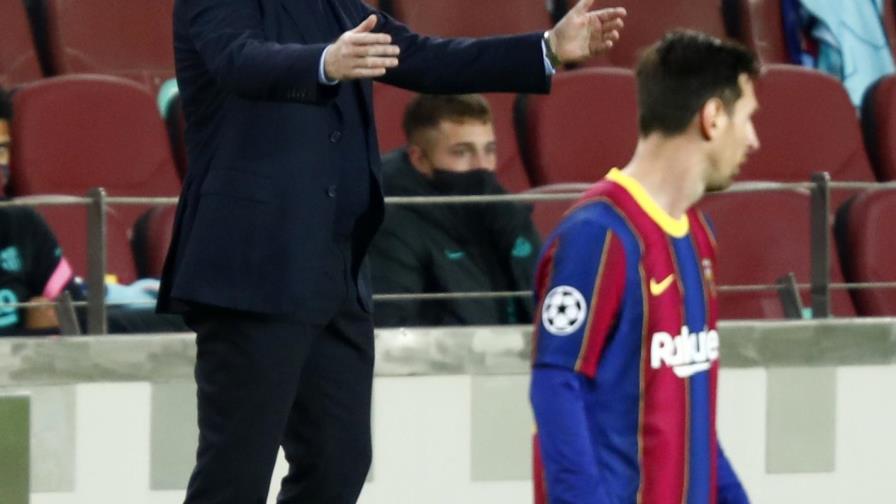 No tengo dificultades para gestionar a Messi, dice Koeman