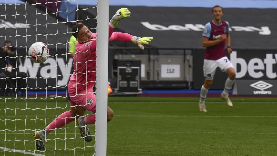 El Manchester City sigue sin despegar y empata con West Ham