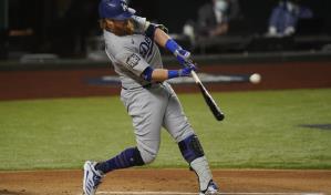 Las marcas que Justin Turner estableció en el cuarto partido de la Serie Mundial