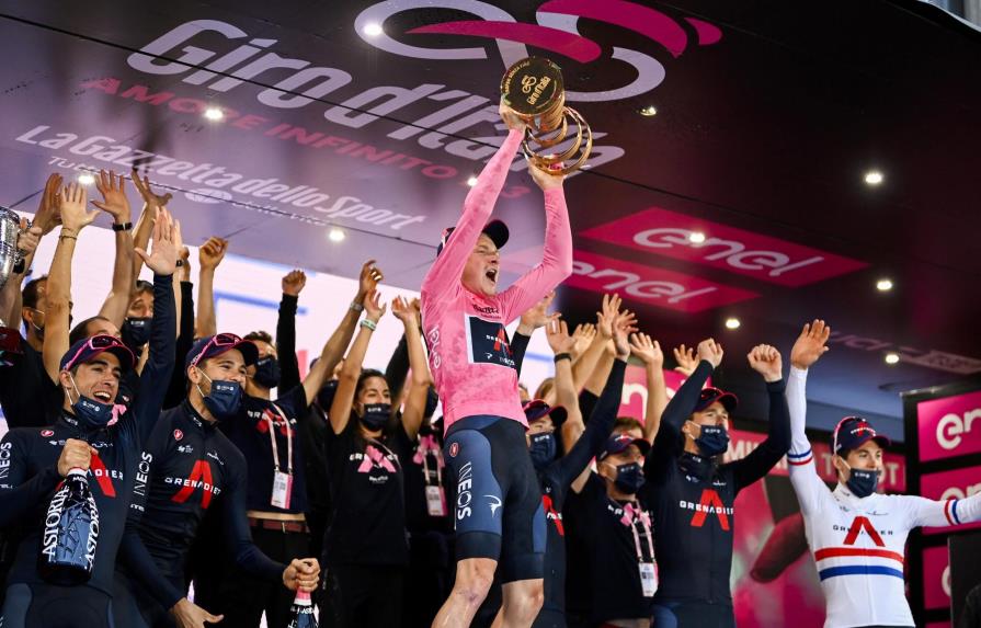 Ineos ganó 430.000 euros en Giro, 314.000 de ellos gracias a Tao Geoghegan Hart