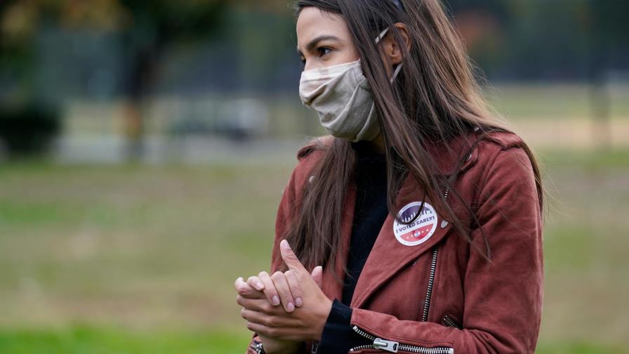 “Estas elecciones se centran en echar a Trump”, asegura Ocasio-Cortez