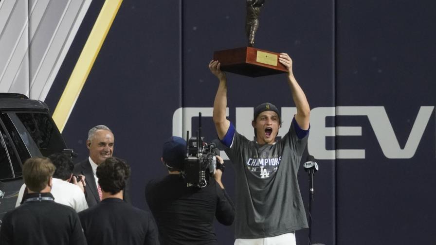 Seager Corey fue nombrado JMV de la Serie Mundial