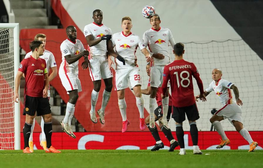 Manchester United golea 5-0 al RB Leipzig con un festival de Rashford