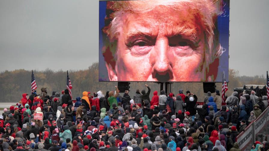 Trump niega que vaya a cantar victoria antes de tiempo