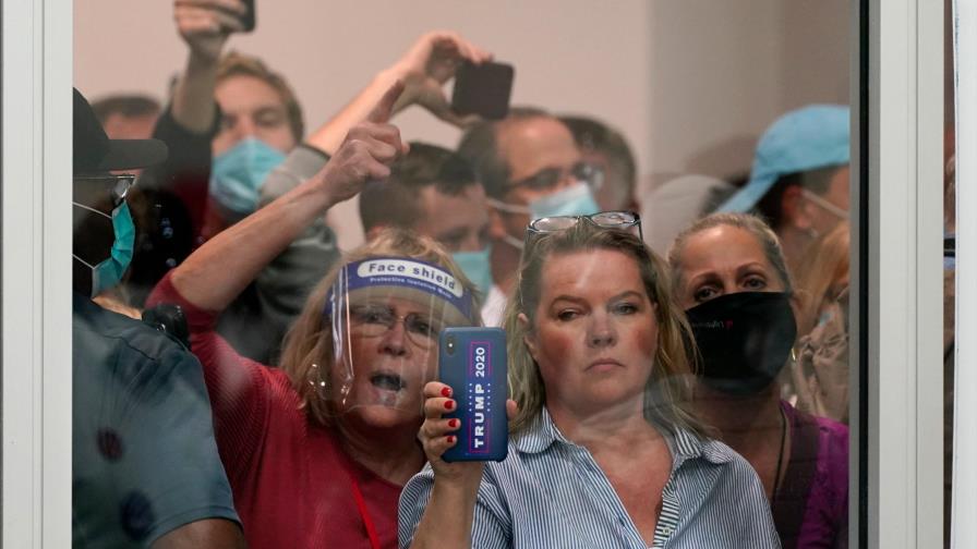 Trump se aferra a la vía legal: “Nunca dejaré de luchar” por la reelección