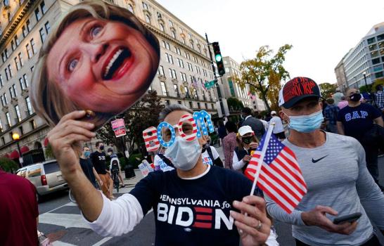 Celebraciones en Estados Unidos tras victoria de Joe Biden