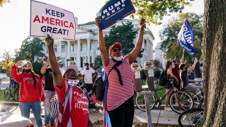 Un Trump desafiante bloquea la transición con Biden