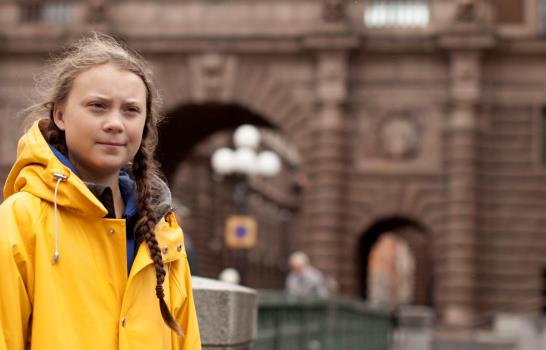 Thunberg charla sobre sus increíbles años de protesta y fama