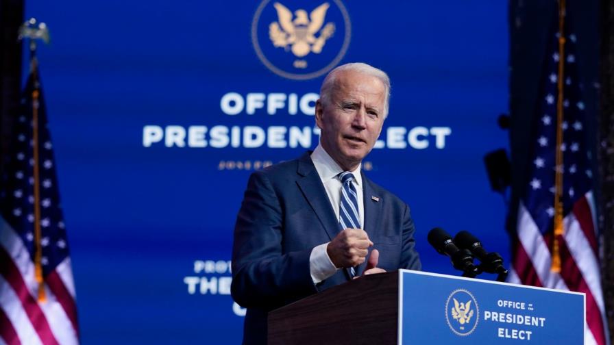 Biden promete ponerse a trabajar, pese a rechazo de Trump