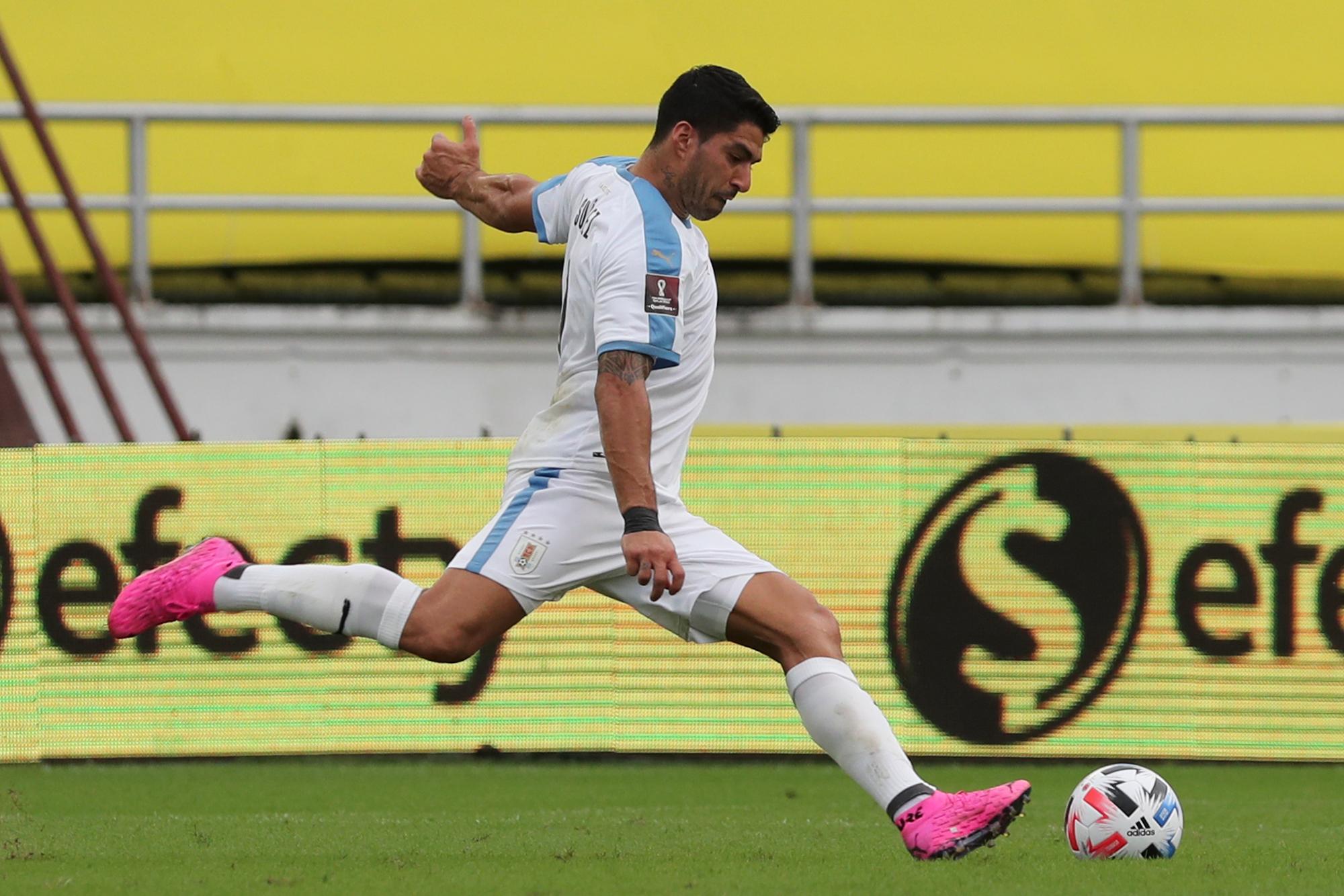 Luis Suárez da positivo por COVID-19 y se pierde el juego entre Uruguay y  Brasil