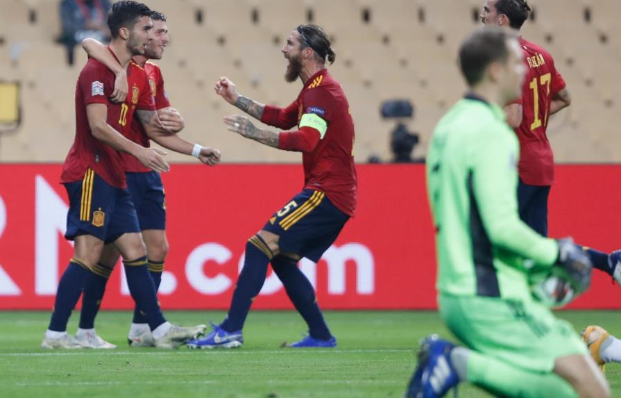 España golea 6-0 a Alemania para llegar a ‘Final 4’ de Liga de Naciones