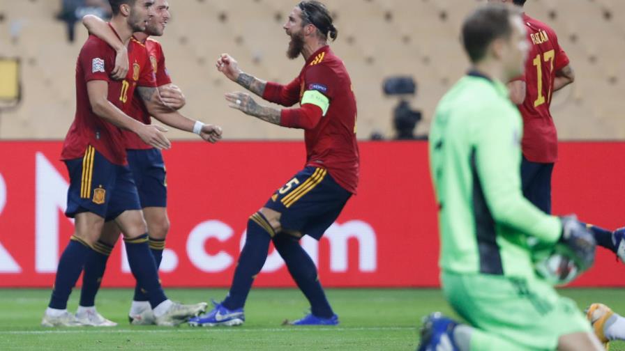 España golea 6-0 a Alemania para llegar a ‘Final 4’ de Liga de Naciones