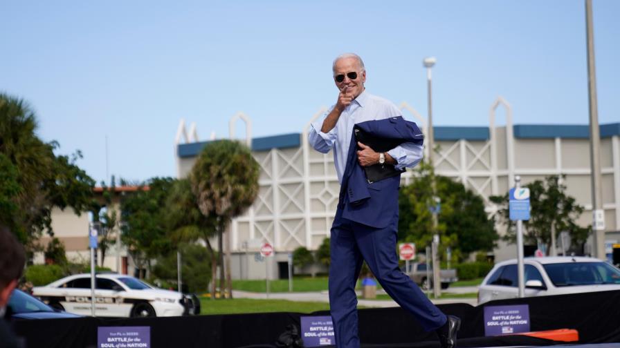 Biden cumple 78 años dos meses antes de su llegada a la Casa Blanca