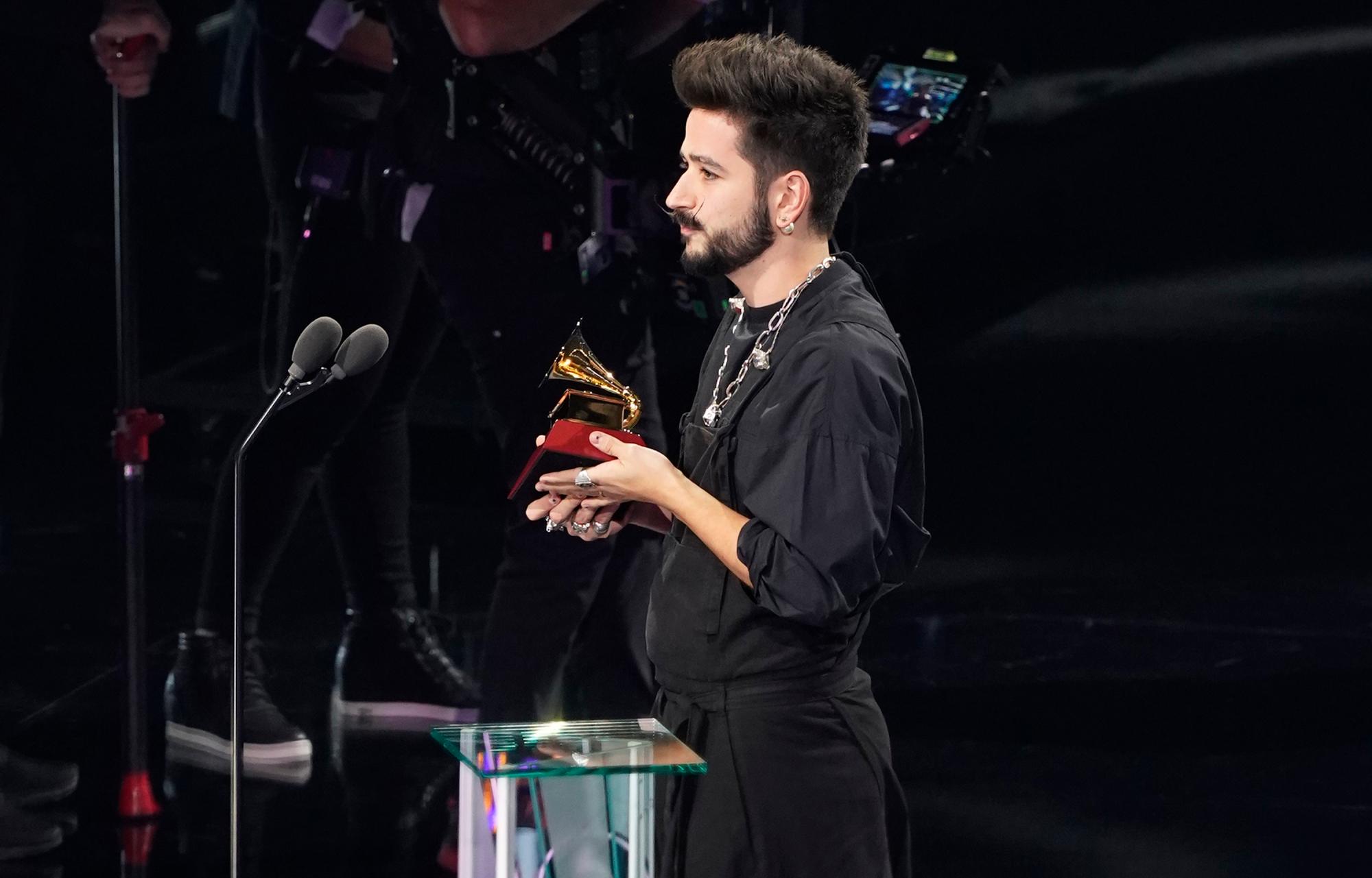Camilo sigue celebrando. Fue premiadon en Grammy Latino y ahora recibe otra nominación al Grammy anglosajón