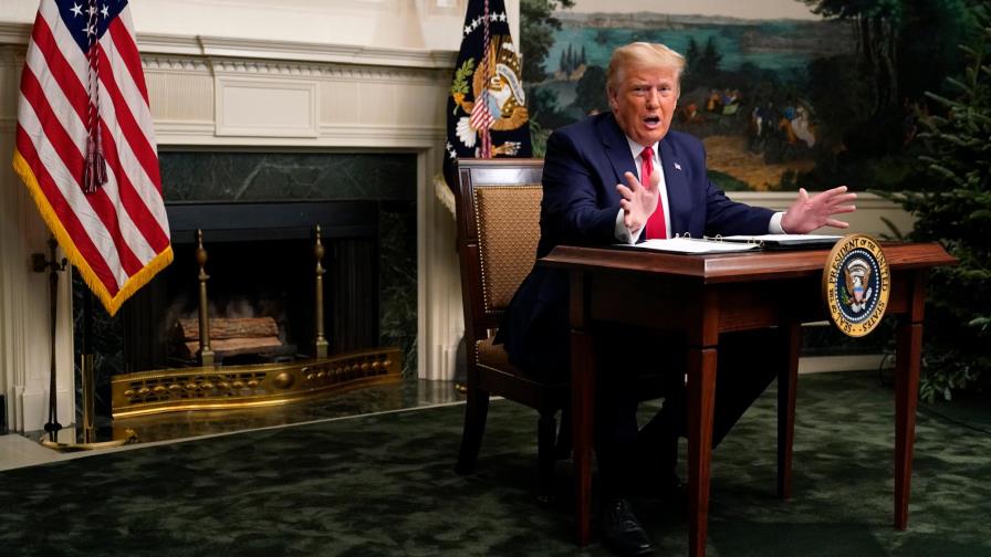 Trump dice que dejará la Casa Blanca si se confirma la victoria de Biden