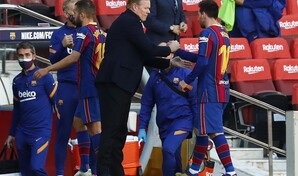 Koeman vuelve a dar descanso a Messi en Champions