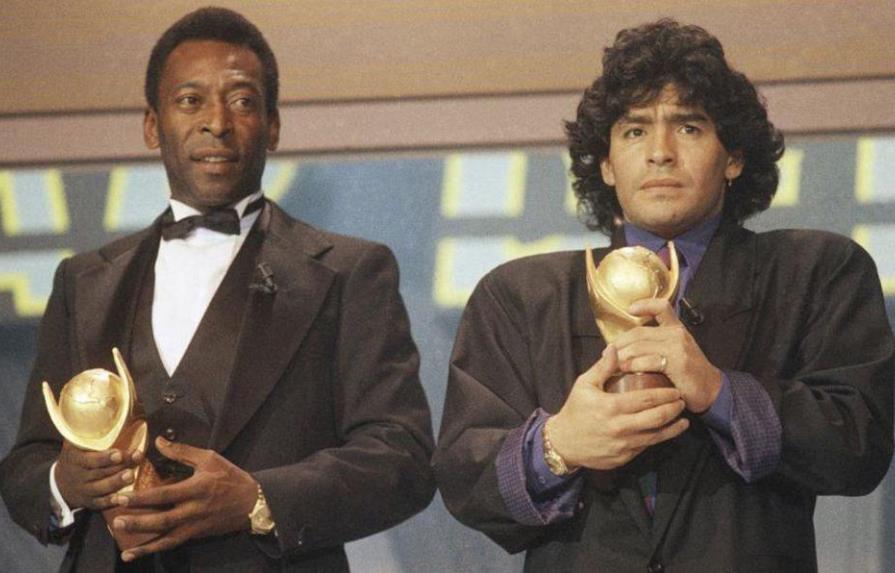 Te amo, Diego: el nuevo mensaje de Pelé a Maradona