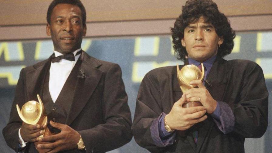 Te amo, Diego: el nuevo mensaje de Pelé a Maradona