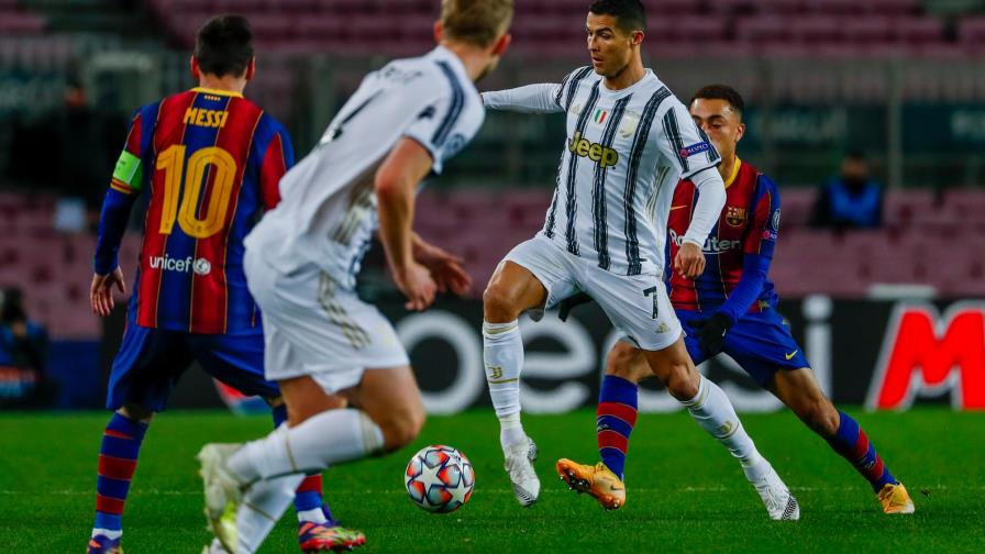 Ronaldo noquea a Messi y la Juve pasa como primera a octavos de Champions