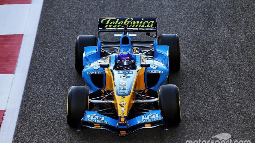 Fernando Alonso logra el mejor tiempo en los ensayos de final de temporada