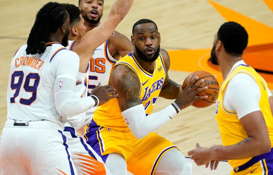 El “Rey’ LeBron James y los Lakers a por el trono histórico de la NBA