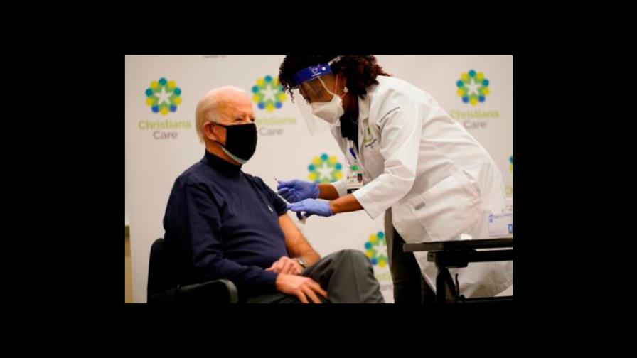 Biden recibirá hoy la segunda dosis de vacuna contra el COVID-19