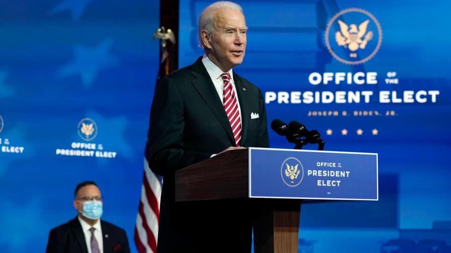 Biden impulsa la unidad nacional a 48 horas de asumir la presidencia de EEUU