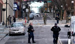 La policía investiga la explosión de una caravana en Nashville en Navidad