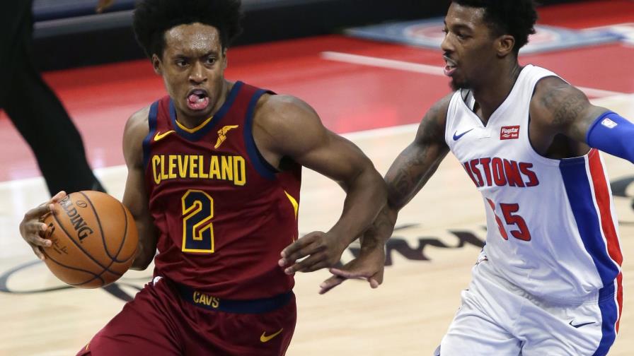 Sexton anota 32 para guiar a Cavaliers a vencen a Pistons en dos prórrogas