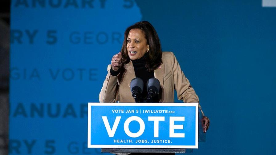 Kamala Harris jurará su cargo frente a la primera jueza hispana del Supremo