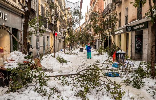 Tormenta Filomena: las imágenes de la excepcional nevada que cubrió a España
