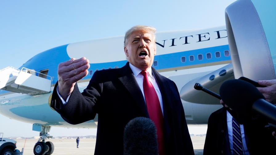 Trump hace un llamado a la “paz” y a la “calma” en EEUU