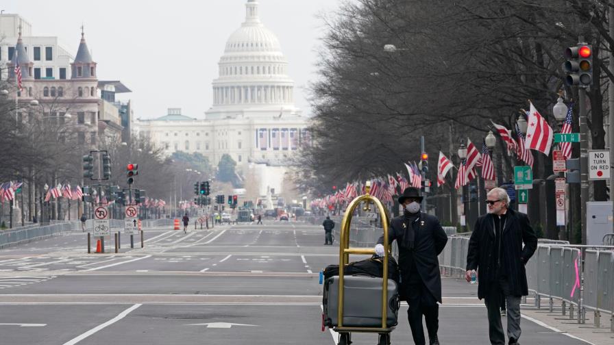 Investidura de Joe Biden, un día especial y extraño en Washington