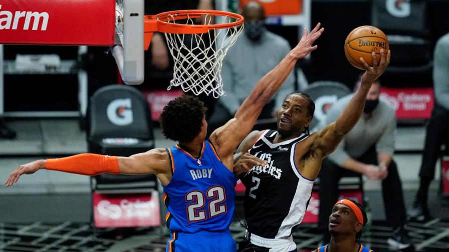 Los Clippers enlazan la séptima victoria a un Thunder sin Horford