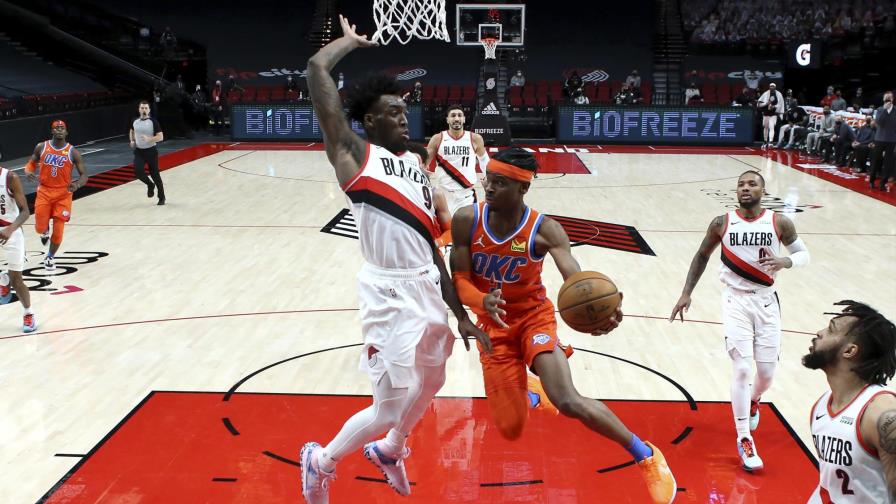 VIDEO | Thunder frena racha de tres derrotas, gana a Blazers