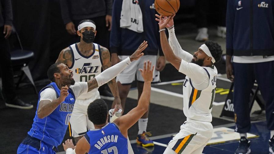 VIDEO | Jazz vence a Mavericks en su 10ma victoria seguida