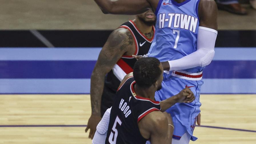 VIDEO | Oladipo suma 25 puntos; Rockets superan a Blazers
