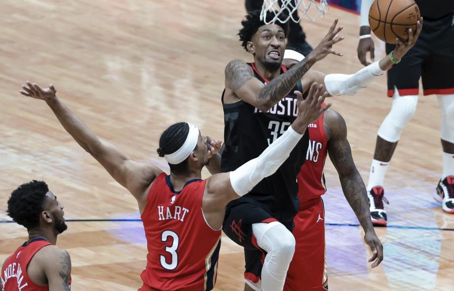 Rockets están en racha de cinco triunfos; vencen a Pelicans