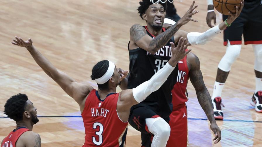 Rockets están en racha de cinco triunfos; vencen a Pelicans