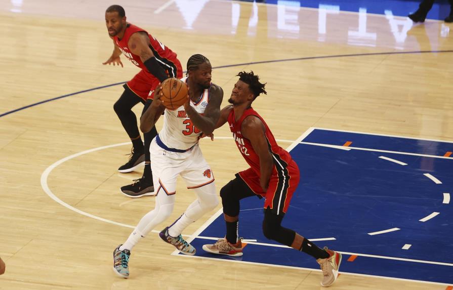 VIDEO | Heat supera a Knicks en primer duelo de serie
