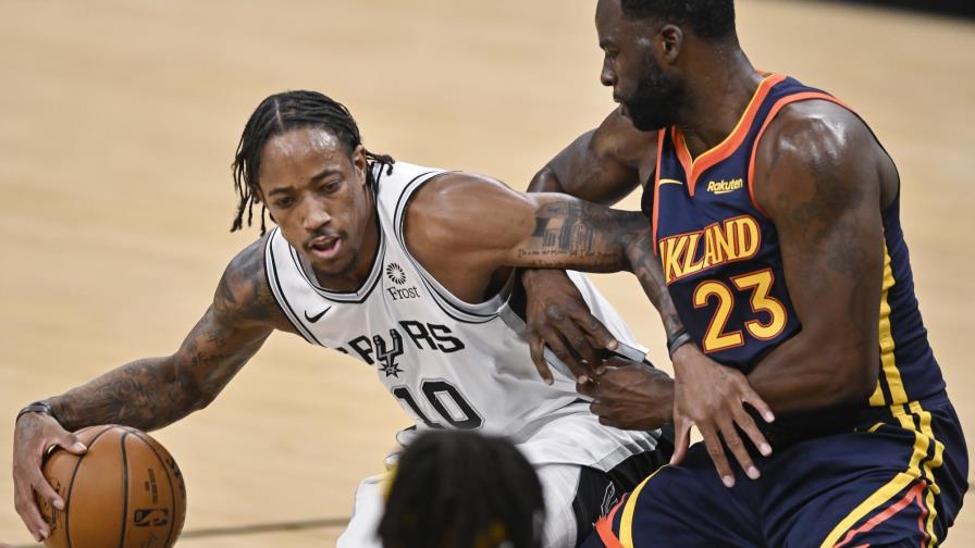 VIDEO | Murray, DeRozan guían a Spurs en victoria sobre Warriors