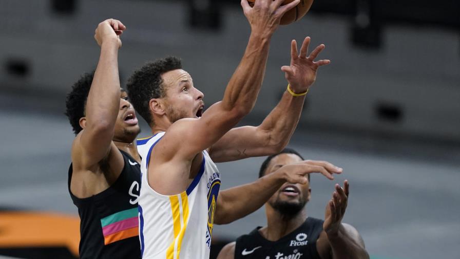 VIDEO | Curry guía a Warriors a triunfo sobre Spurs VIDEO | Curry guía a Warriors a triunfo sobre Spurs