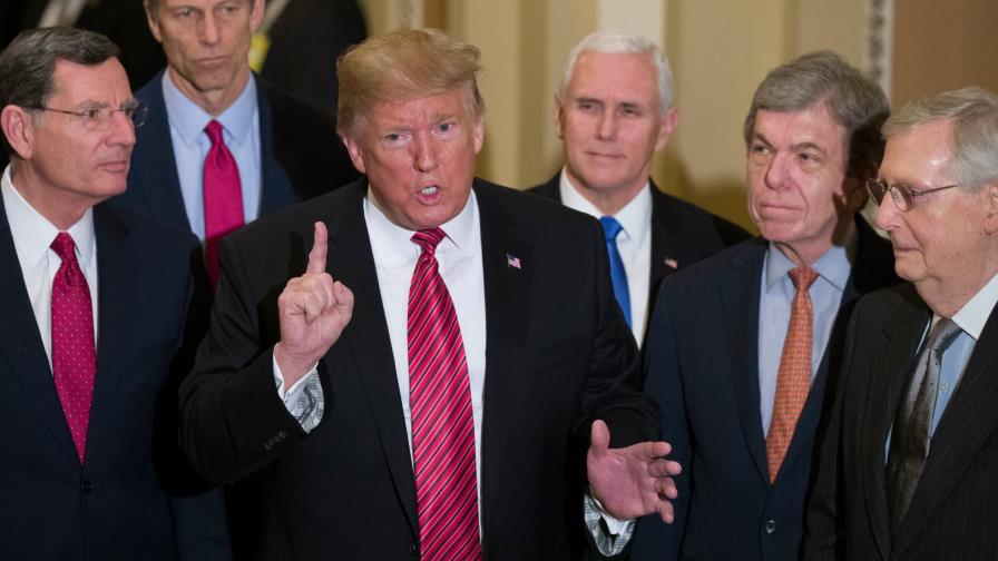 Organización de derechos civiles demanda a Trump por el asalto al Capitolio