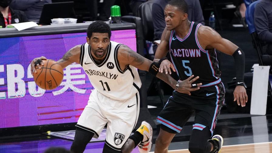VIDEO | Nets ganan a Kings liderados por Irving y Harden