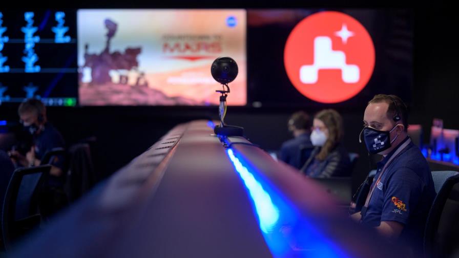 El vehículo Perseverance llega con éxito a la superficie de Marte