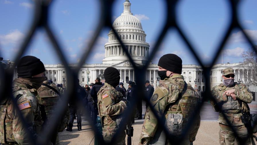 Jornada en calma en el Capitolio de EEUU tras nueva amenaza extremista Jornada en calma en el Capitolio de EEUU tras nueva amenaza extremista