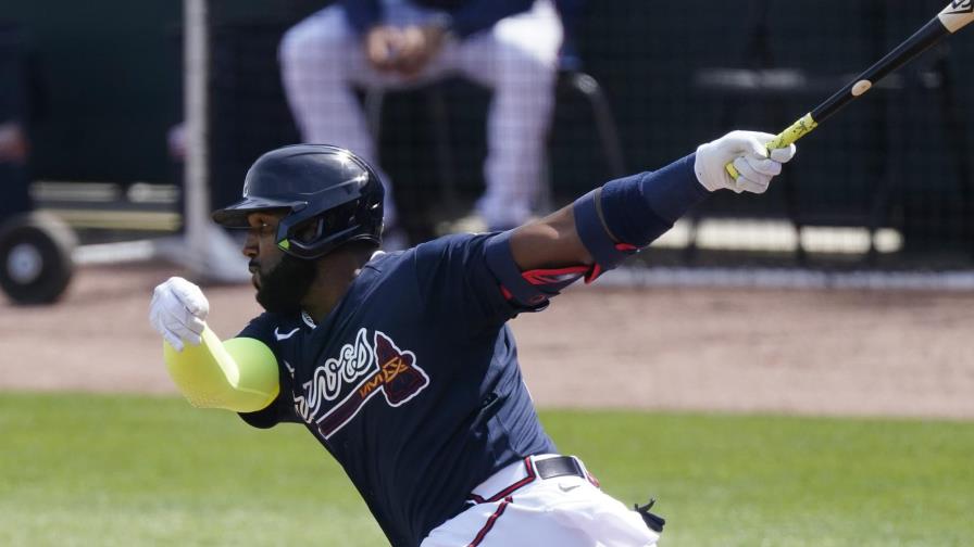 Marcell Ozuna despertó con jonrón de tres carreras